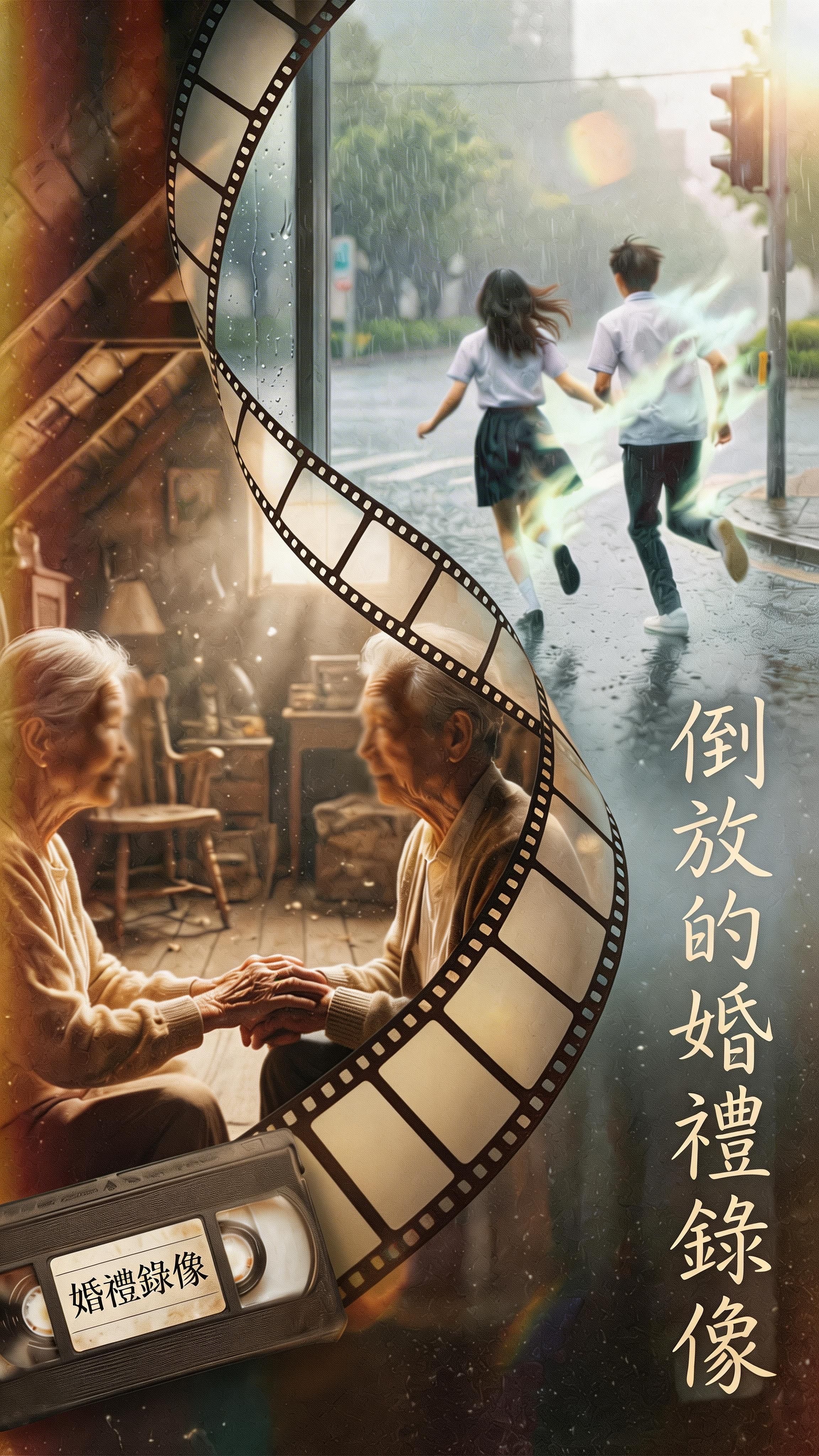 倒放的婚禮錄像