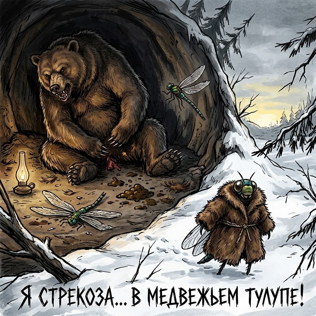 Тулуп из Медведя