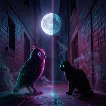 NITEOWL vs KITTY — “HUNTER vs CHAOS