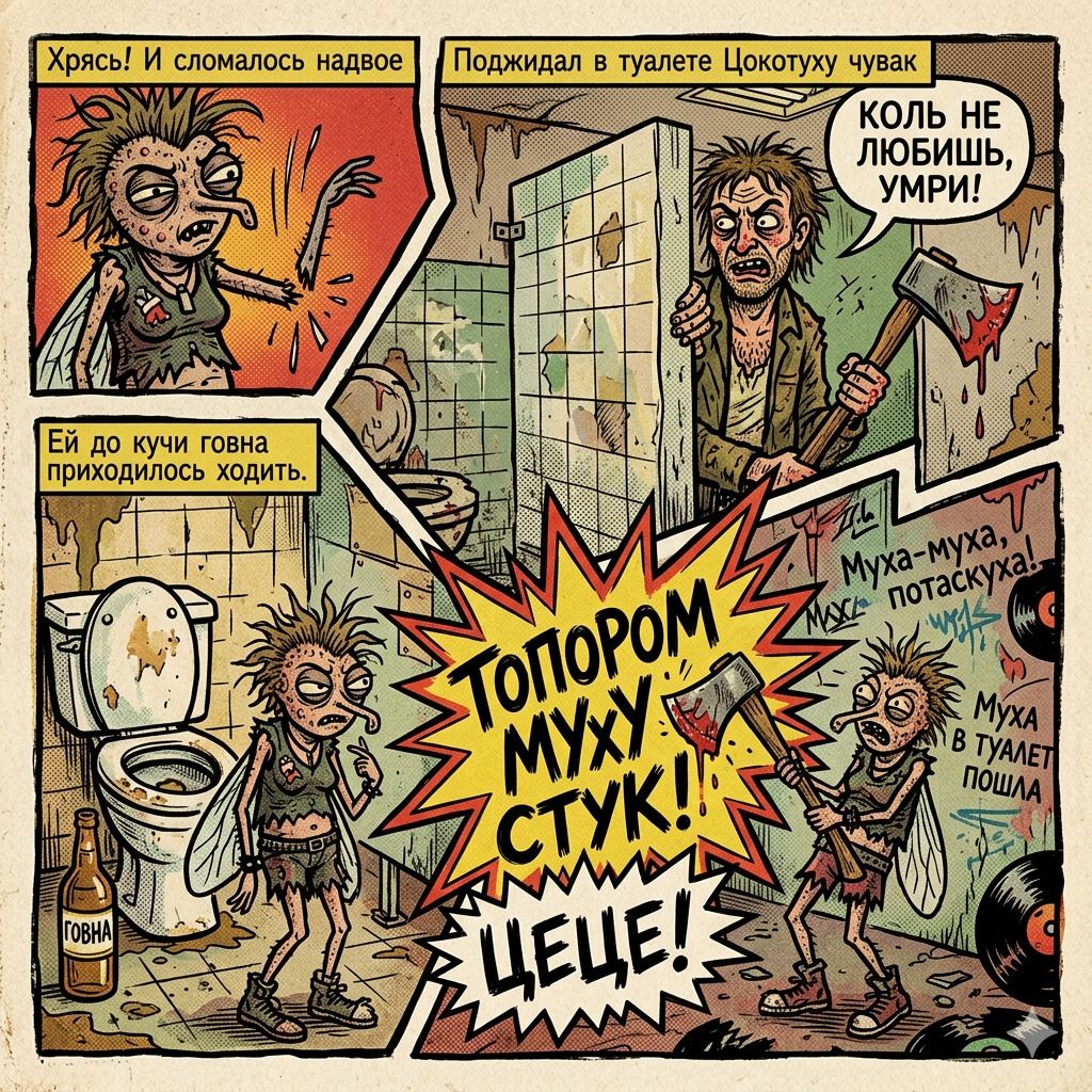 Муха потаскуха!