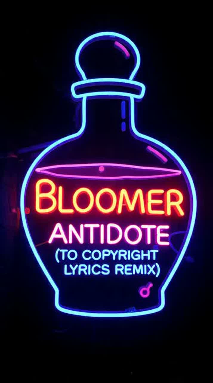 Bloomer - The Antidote (To Copyright Lyrics - Remix)