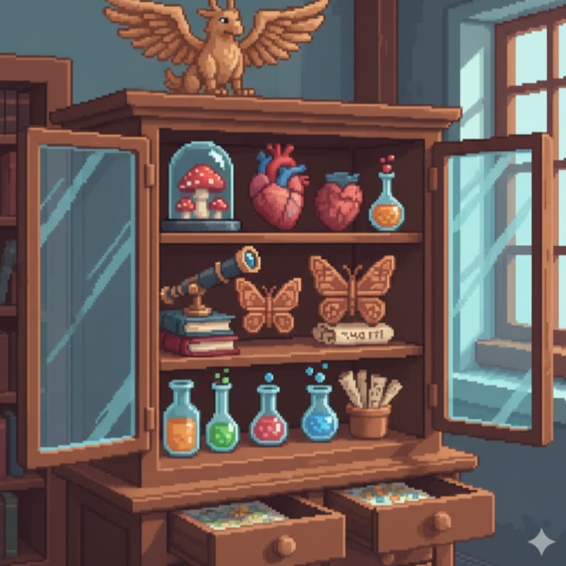Cabinet of curiosities (chiptune remix)
