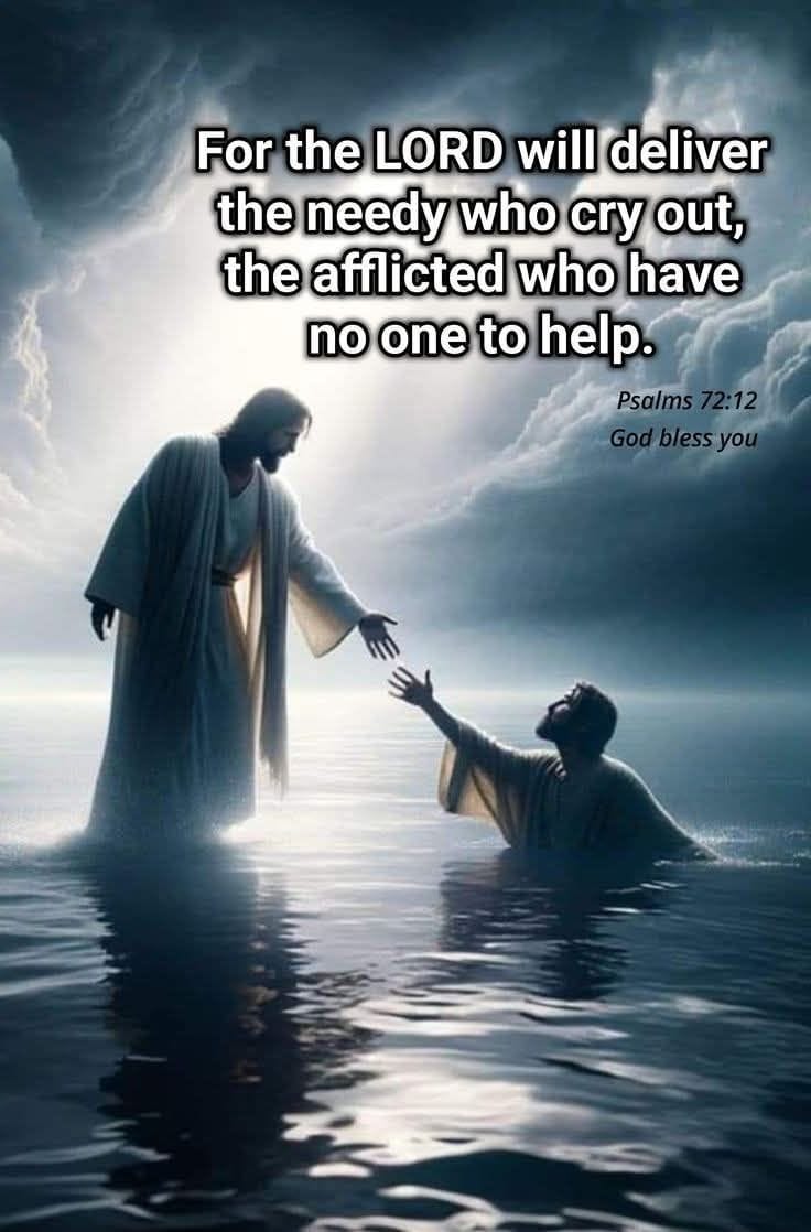 My Savior walks on Water!