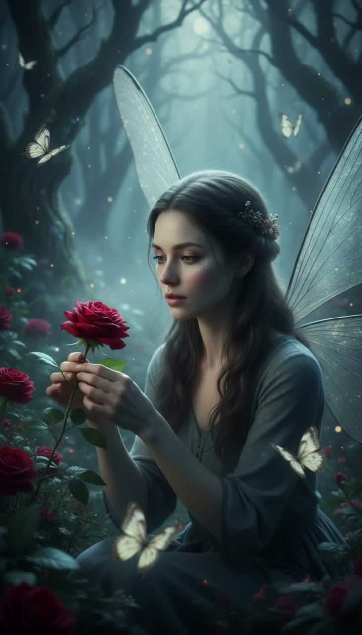 Die Fee und die Rose