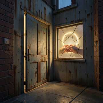 Neighbor’s Back Door