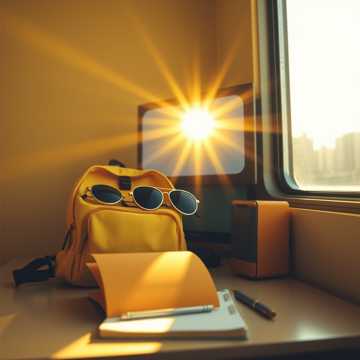 Je me levé le matin soleil 