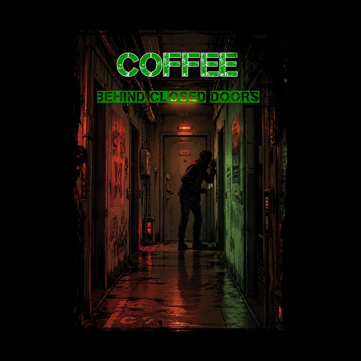 Coffee behind closed doors