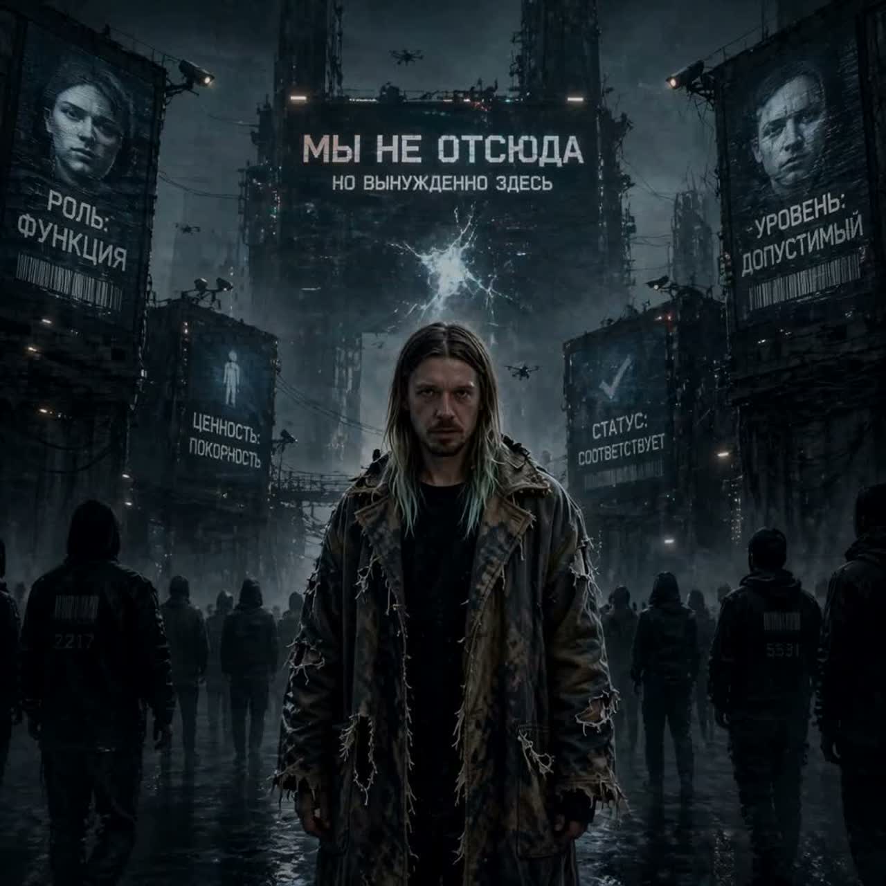 Вдоль серых стен...