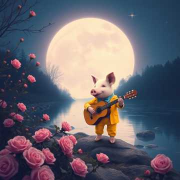 《Piggy Romance》(英文抒情) 