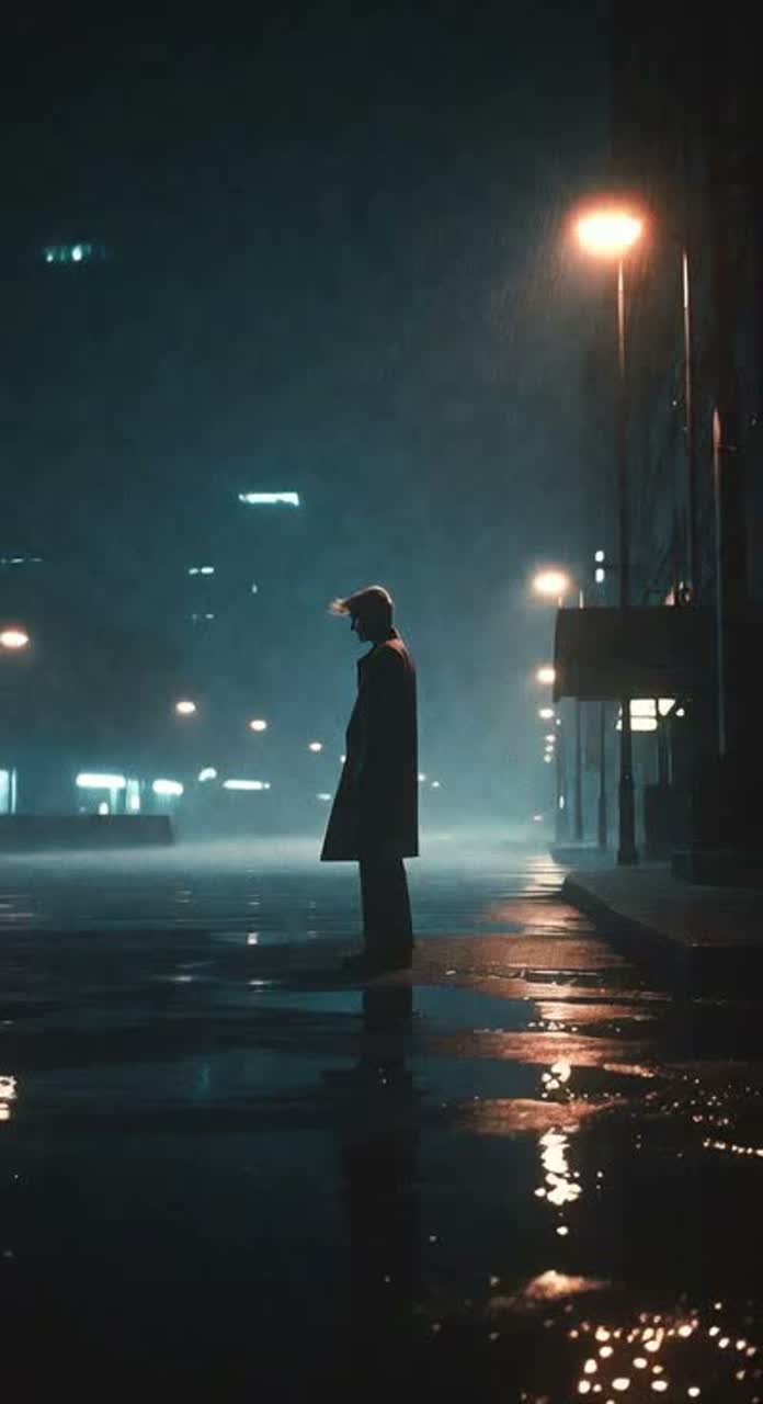 Lost in the City Rain