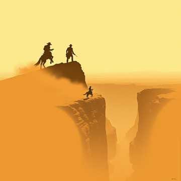 Three Men and the Dust