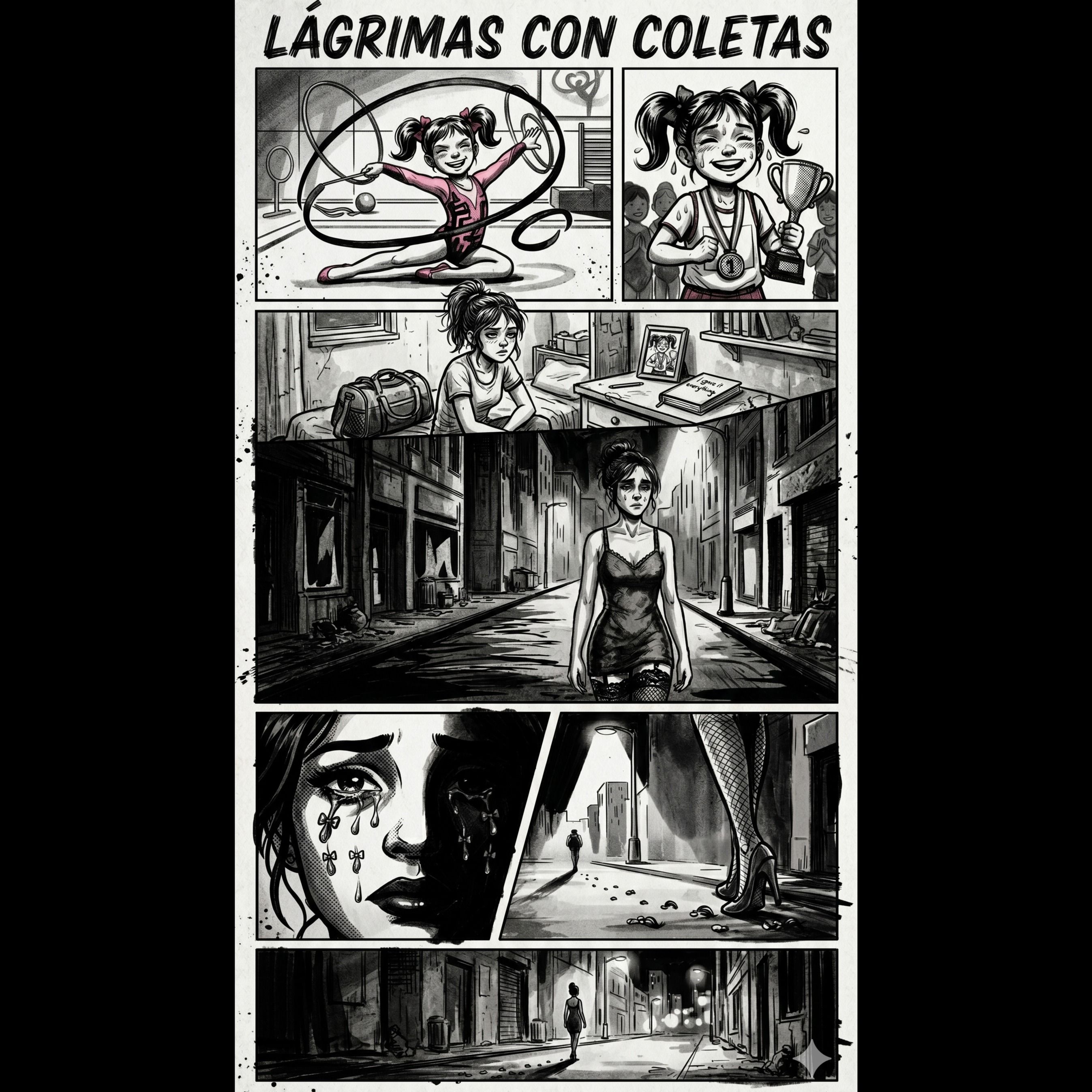 Lagrimas con Coletas ( lo canta El)
