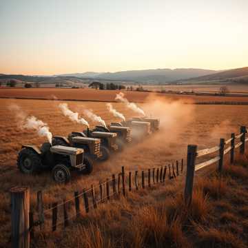 Los tractores ingleses