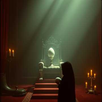 Egg On The Throne