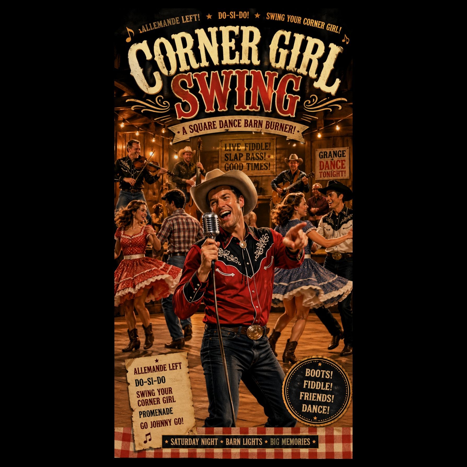 Corner Girl Swing