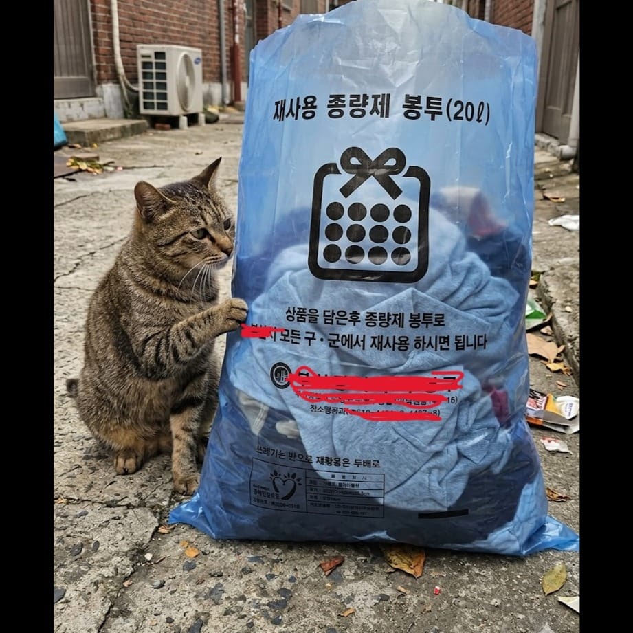 재사용 종량제 봉투(20L)