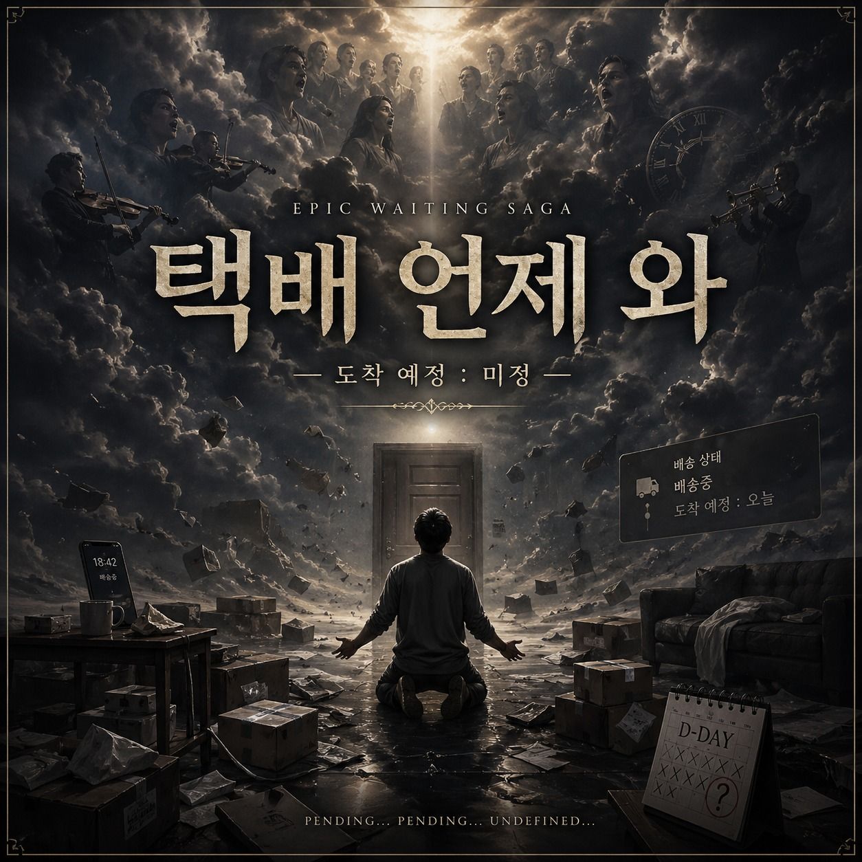 택배 언제 와
