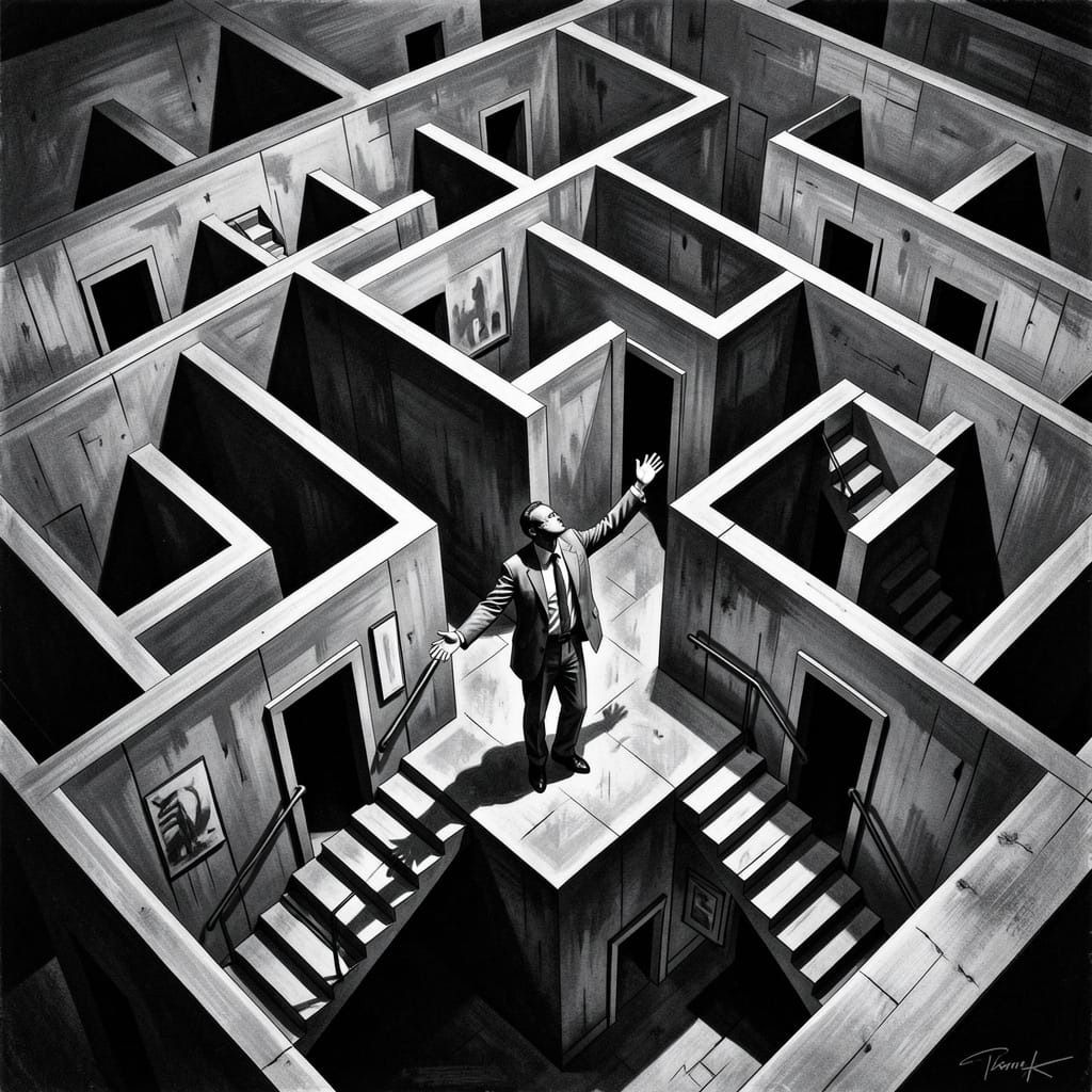 Between endless desires and the I