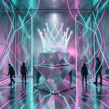 Fiber-Optic Crown