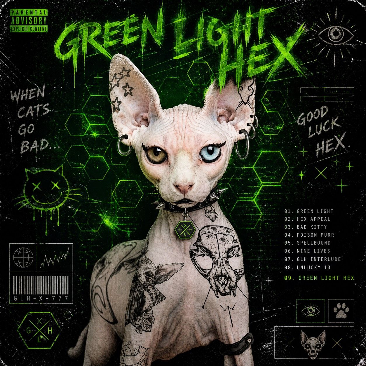 GREEN LIGHT HEX