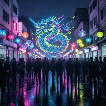 Saanjh Ki Chhed - Neon Dragon Street Remix