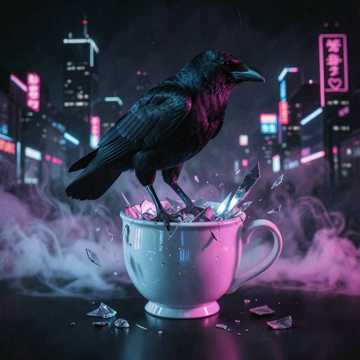 烏鴉瓷盅