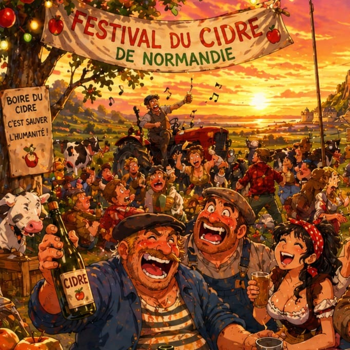 L'apéro de Normandie.