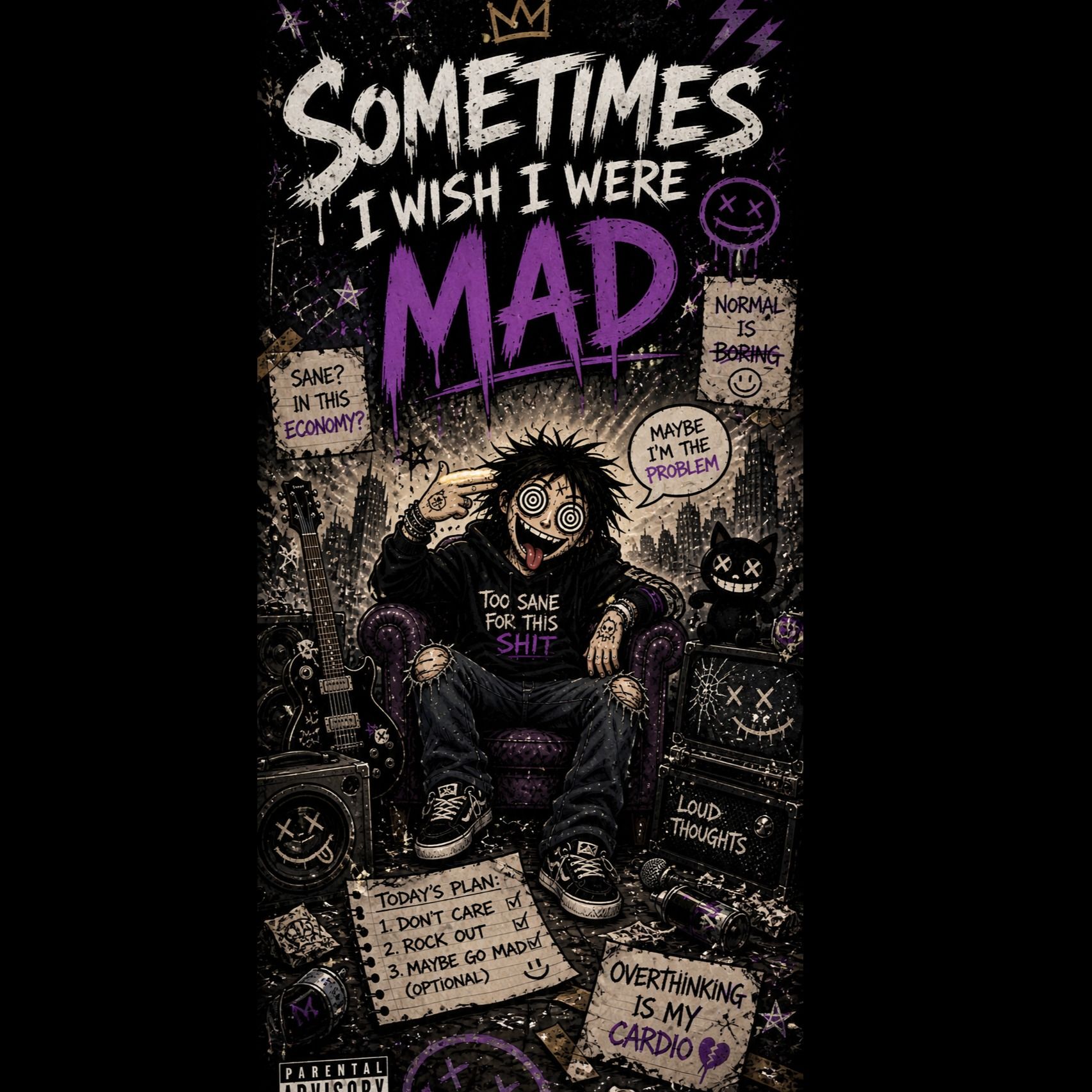 Sometimes I Wish I Were Mad