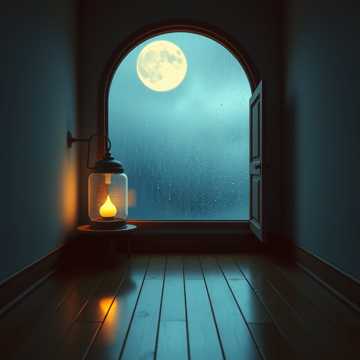 Lantern Under Glass