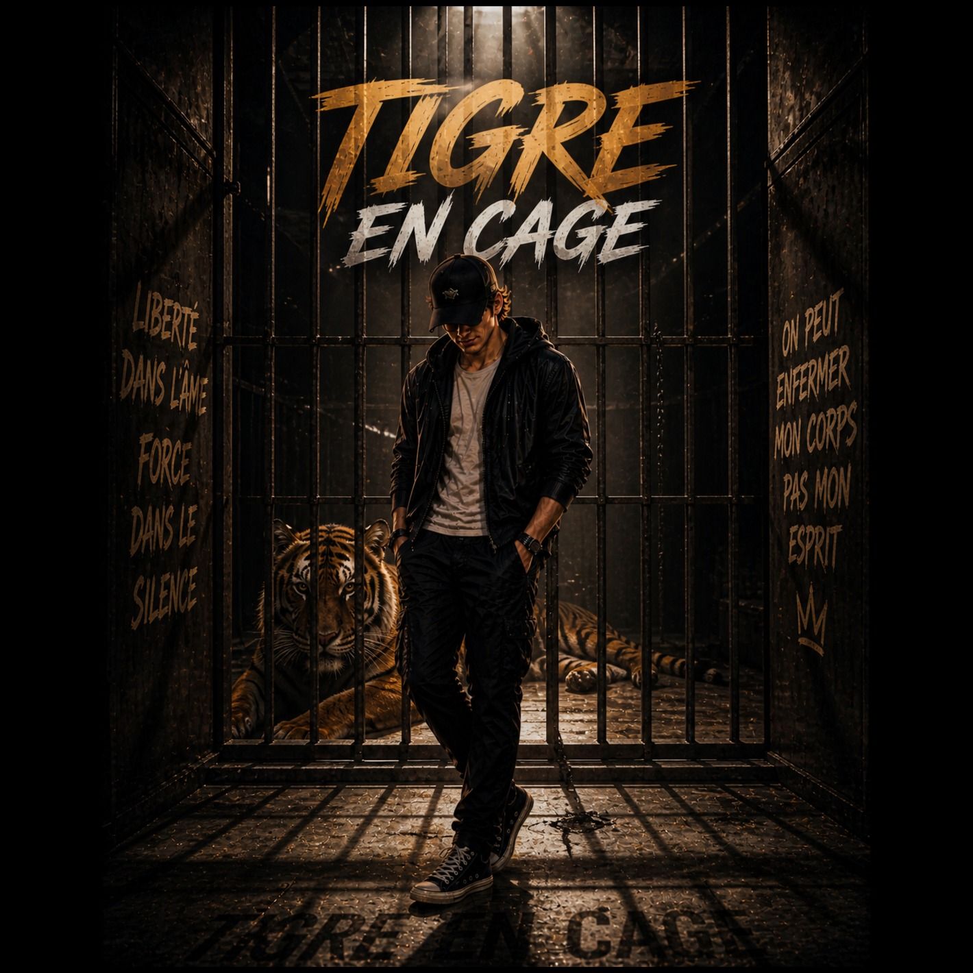 Tigre en cage
