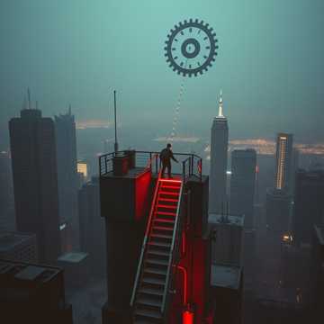 l'horloge tourne 