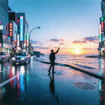 Tokyo Blue Hour