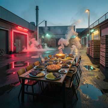 BBQ In The Factory