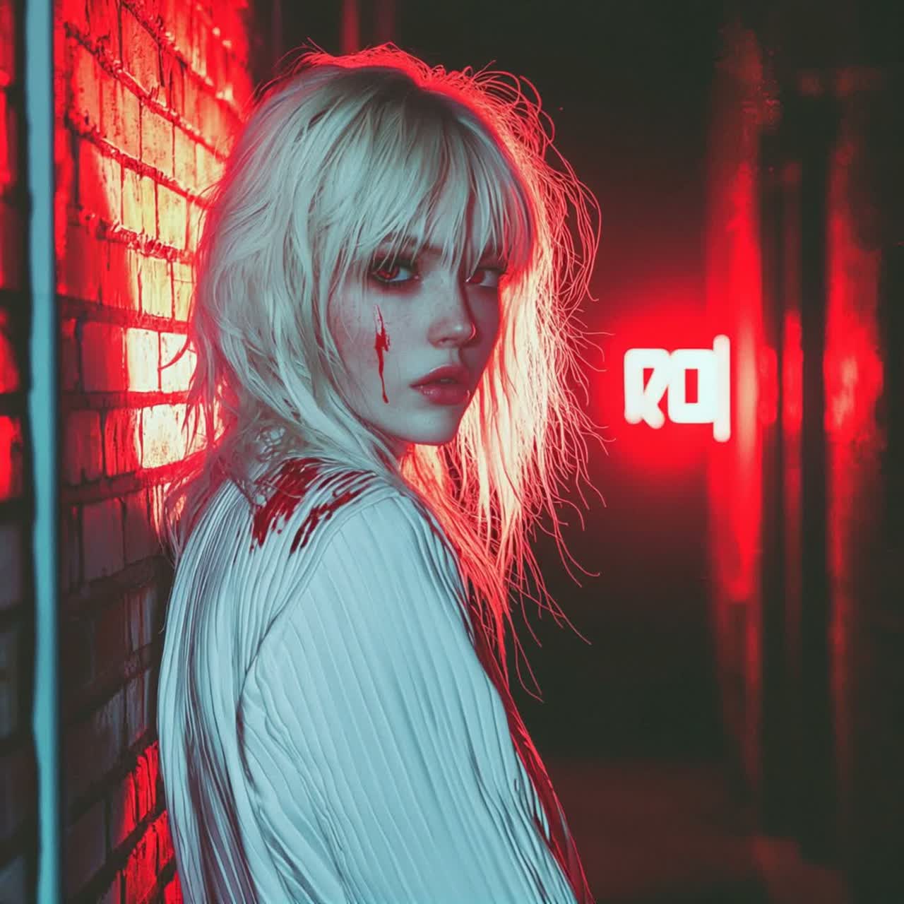 Madame, vous avez du rouge sur vous