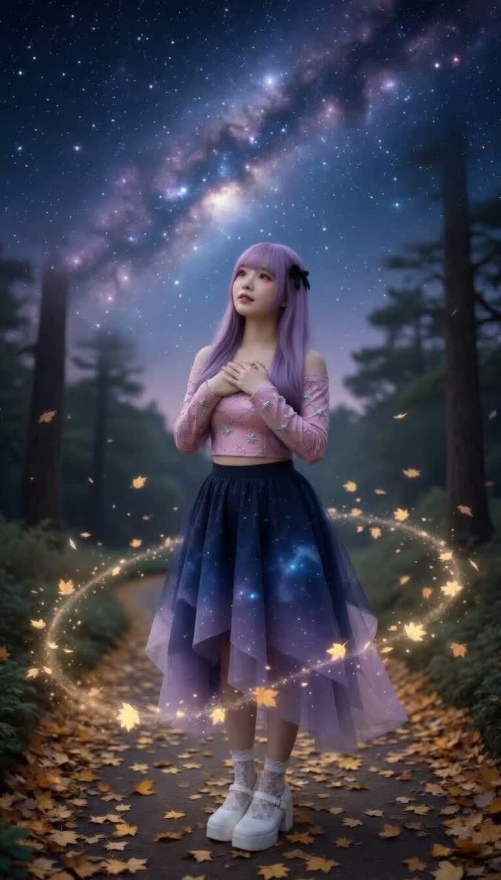 星空下可有你跟我
