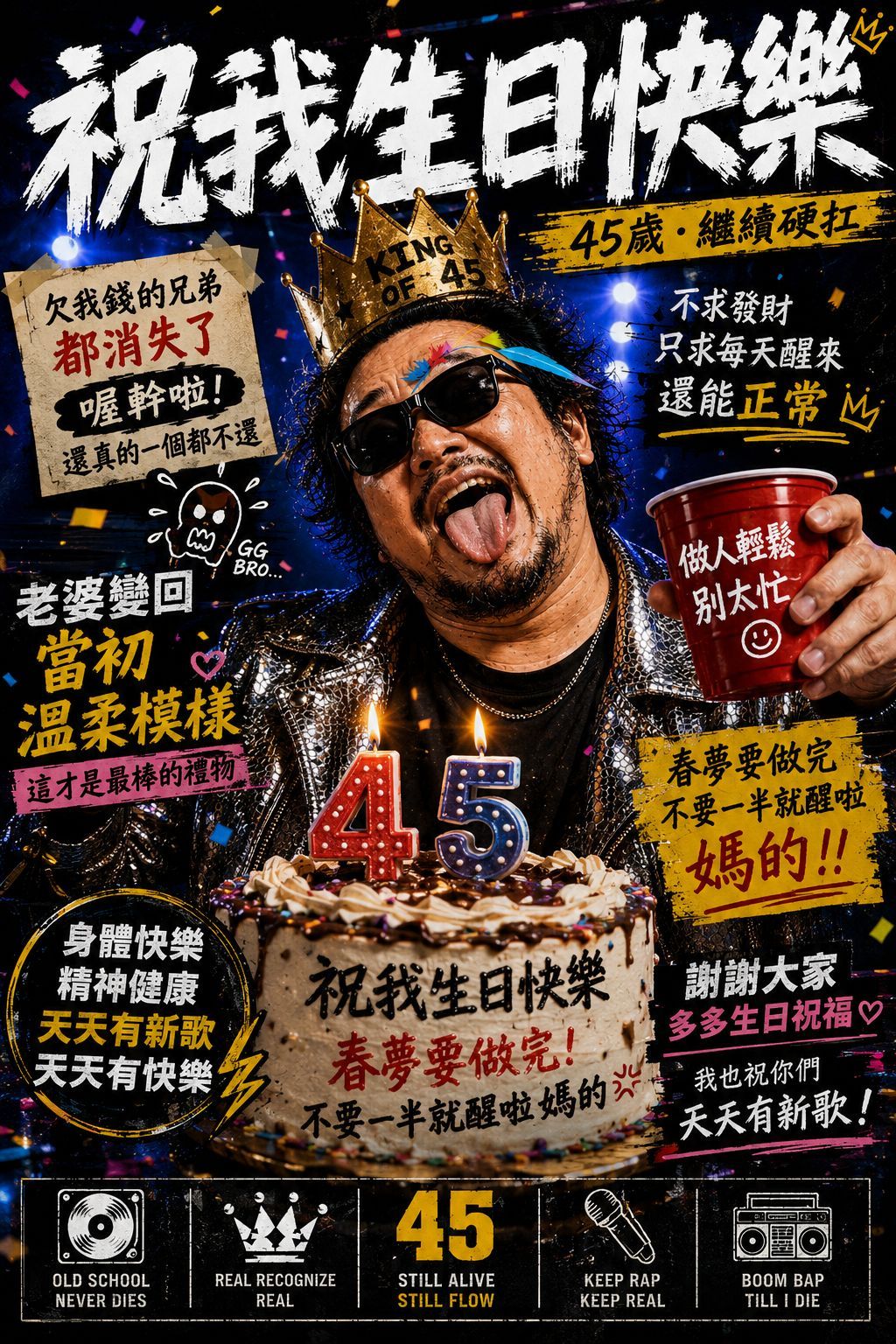  祝我生日快樂