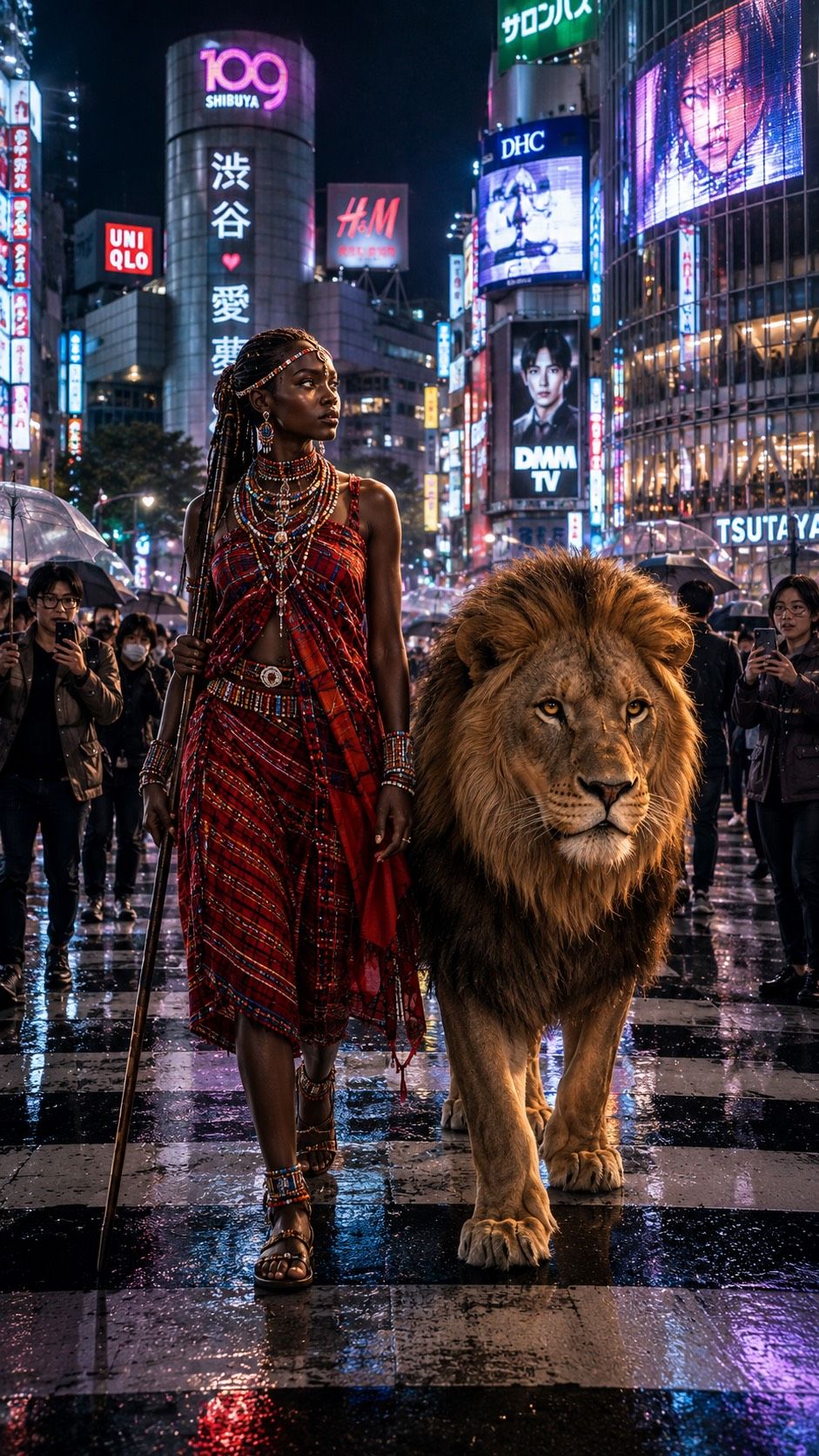 There’s a Lion Next to Me