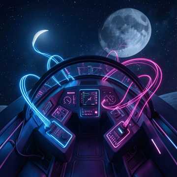The Moon With The Rebel Bass
