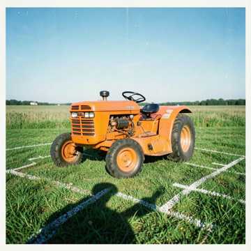 Big Orange Mower