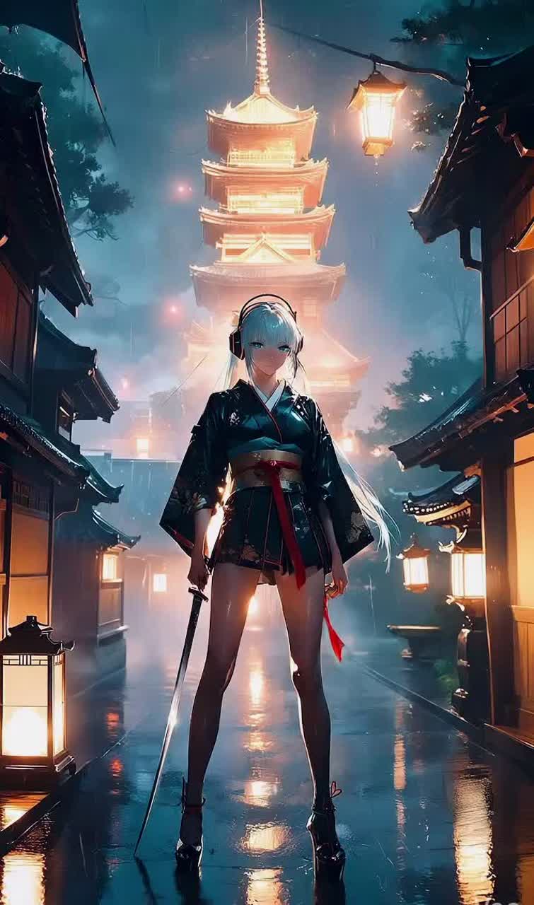 Neon Ashes of Edo//Tokyo [SSC8 Time Travel Challenge]