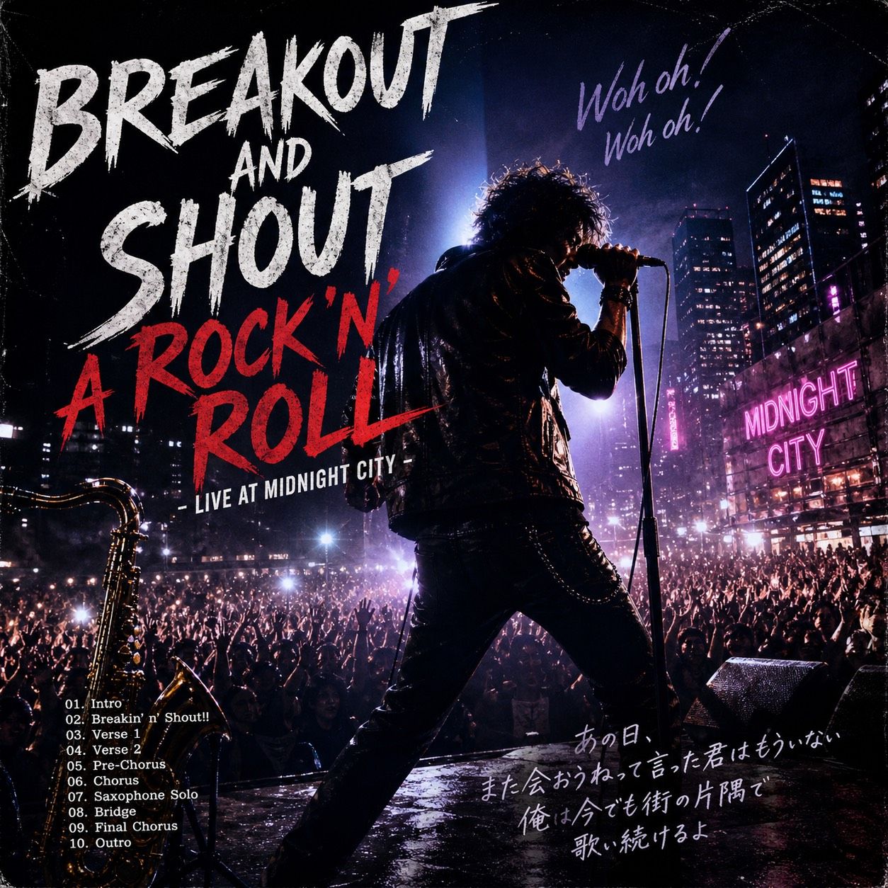 Breakout and Shout a Rock ’n’ Roll - Live at Midnight City -