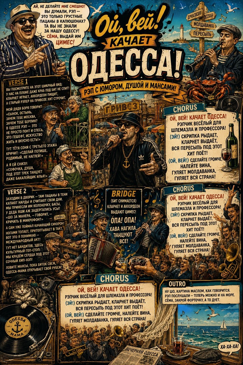 «Ой, вей, качает Одесса!»