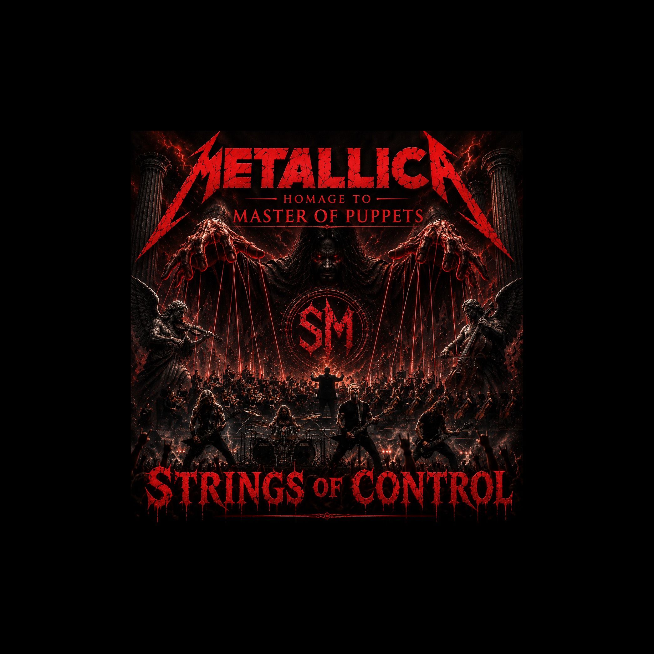 STRINGS OF CONTROL HOMAGE TO MASTER OF PUPPETS