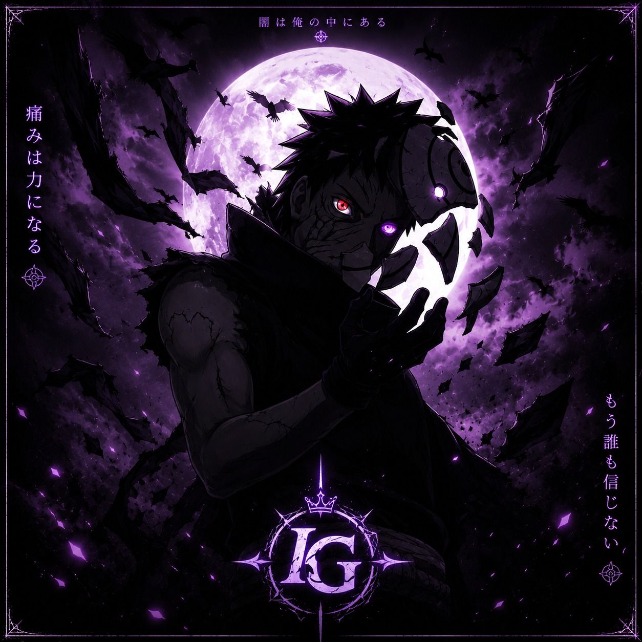 Escuridão - Obito uchiha (Naruto)