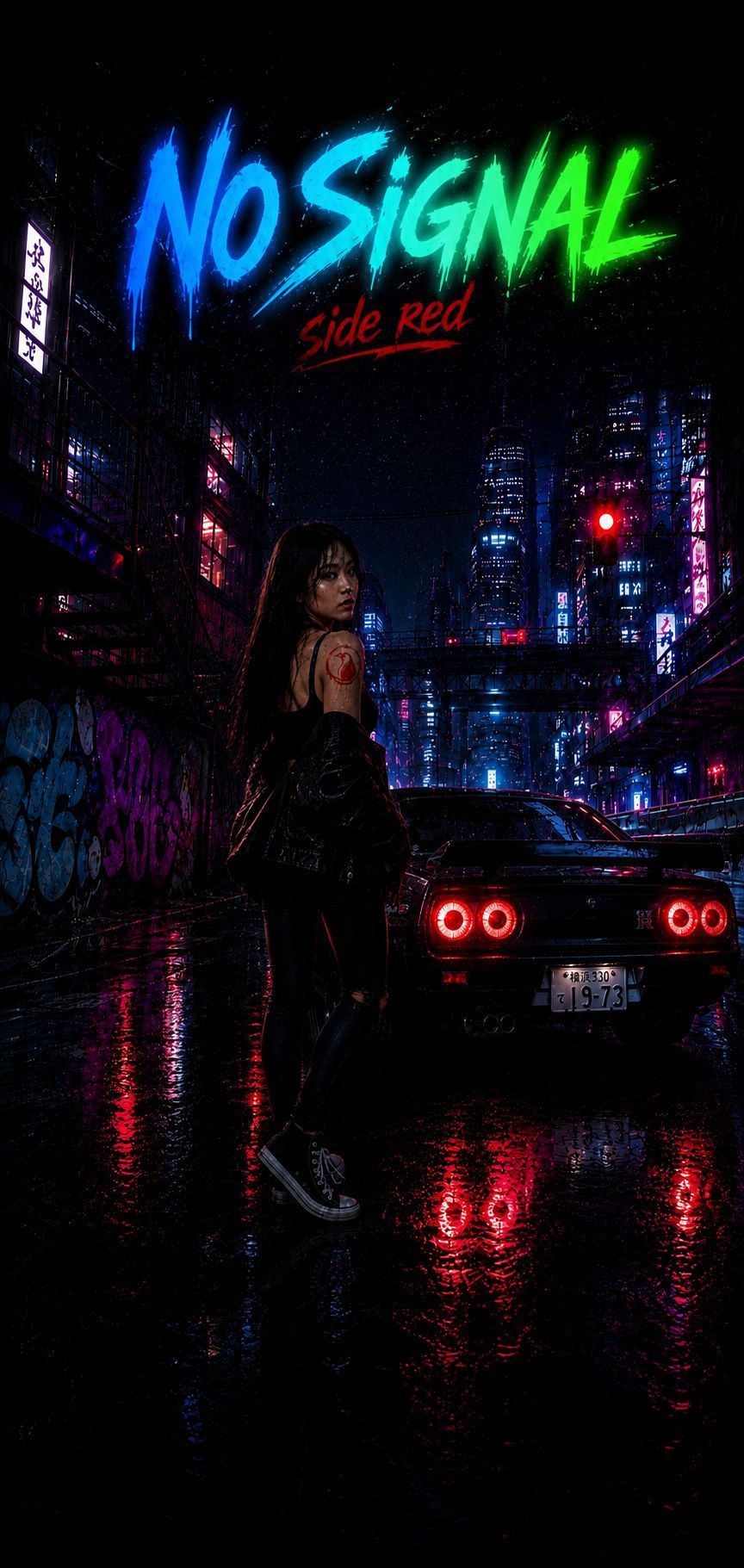 NO SIGNAL side red (Remix)