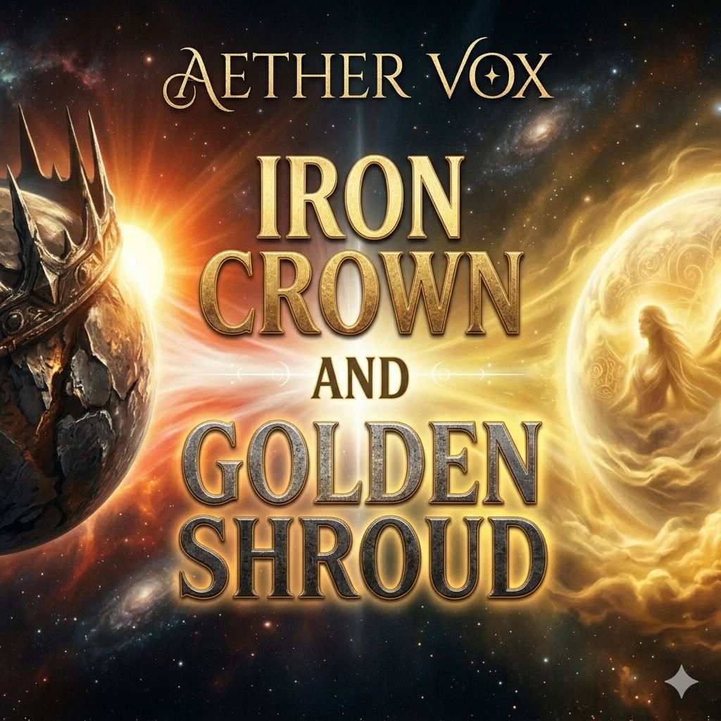 Aether Vox--Iron Crown and Golden Shroud