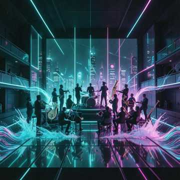 The Symphony" Neon Baroque V2