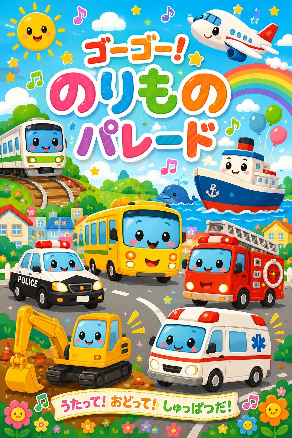 ゴーゴー！のりものパレード