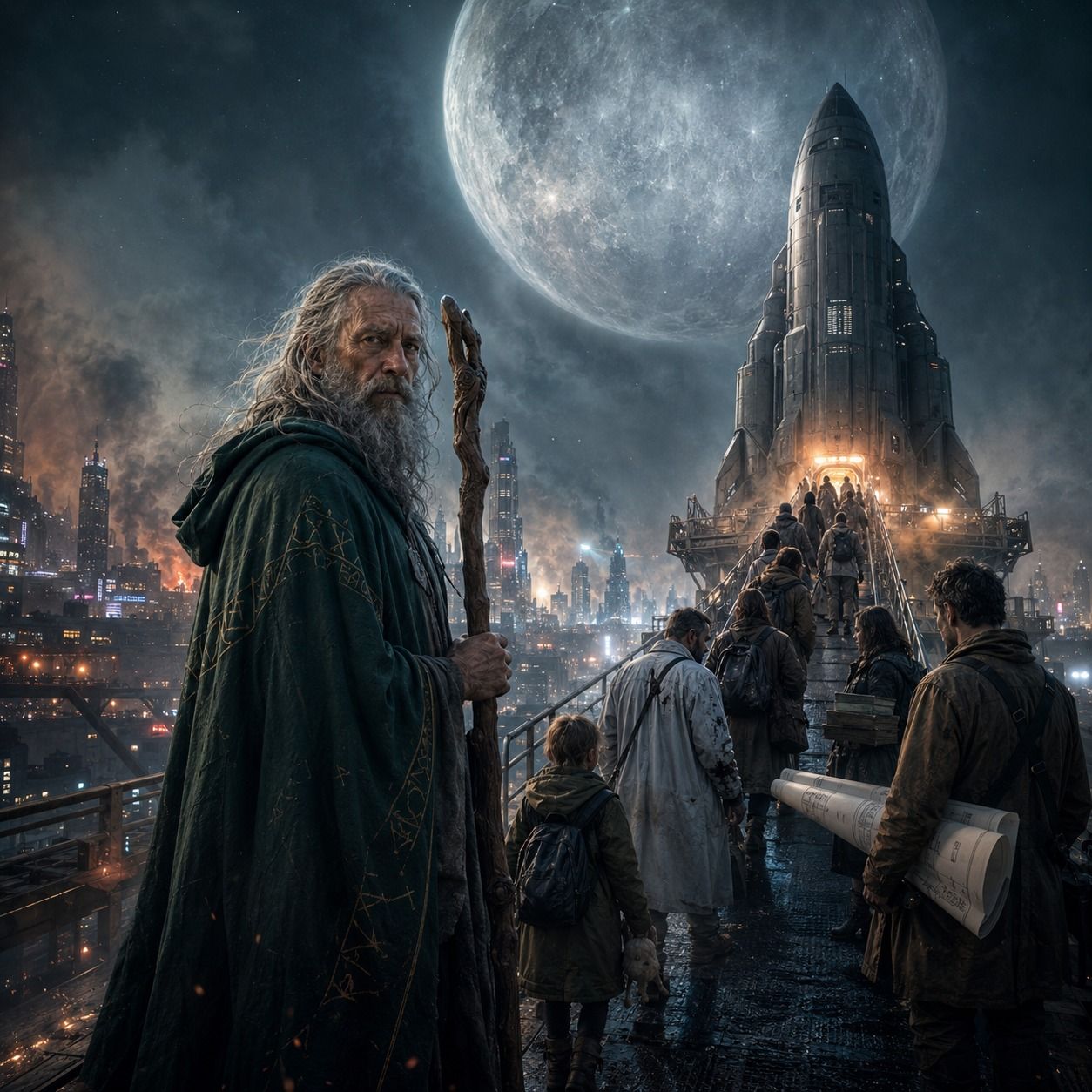 Der letzte Flug zum Mond (Myrddin's Armee)