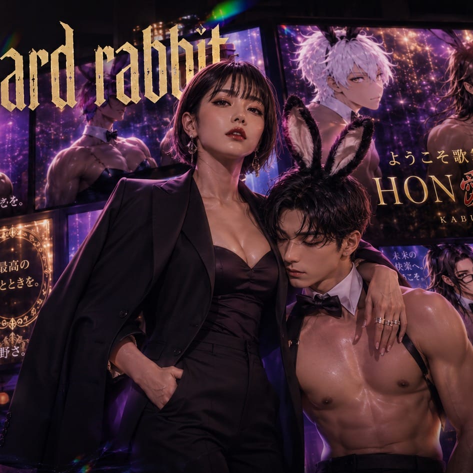 signboard rabbit